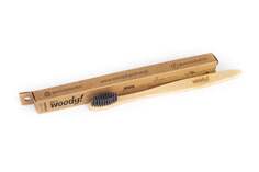Мягкая зубная щетка из бамбука, 1 шт. WoodyBamboo