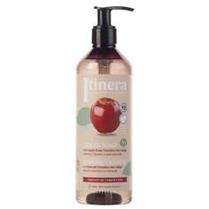 Защитное жидкое мыло с дозатором, с яблоком Трентино, 95% натуральных ингредиентов, 3x370 мл Itinera, sarcia.eu