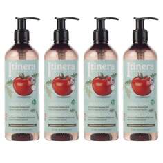 Регенерирующее жидкое мыло с кожурой томата Сорренто, 95% Натуральные ингредиенты, 4x370 мл Itinera, sarcia.eu