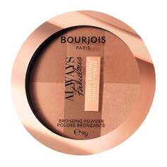 Универсальный сияющий бронзатор 002 Dark 9г Bourjois, Always Fabulous Bronzing Powder