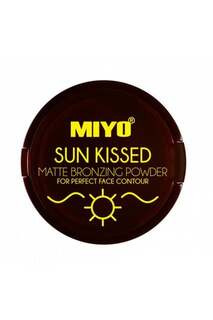 Матовая бронзирующая пудра 02 Chilly Bronze, 10 г Miyo, Sun Kissed