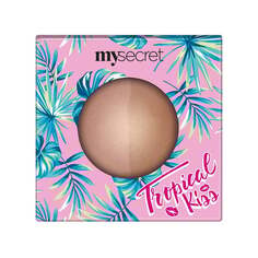 Пудра Tropical Kiss, бронзатор для лица и тела Tresor Midnight Rose, 8,4 г My Secret