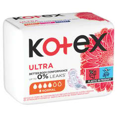 Гигиенические прокладки, 8 шт. Kotex, Ultra Normal