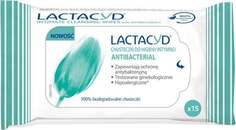 Салфетки антибактериальные для интимной гигиены, 15 шт. Lactacyd