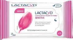 Салфетки для интимной гигиены Sensitive, 15 шт. Lactacyd