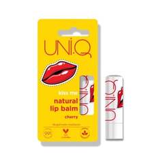 Натуральный бальзам для губ Вишня 5г Kiss Me, UNI.Q Uniq