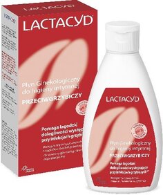 Лактацид, противогрибковая гинекологическая жидкость для интимной гигиены, 200 мл, Lactacyd