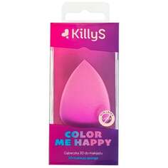 Спонж для макияжа Розовый KillyS,Color Me Happy 3D