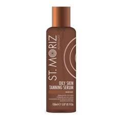 Сыворотка-автозагар для жирной кожи и кожи с акне Medium, 150 мл St.Moriz, Advanced Pro Gradual Oily Skin Tanning, St. Moriz