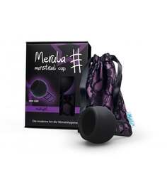 Универсальная менструальная чаша, One-Size, цвет: черный, Merula