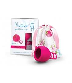 Универсальная менструальная чаша, One-Size, цвет: розовый, Merula