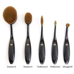 Набор кистей для макияжа RIO Essential Microfibre Cosmetic Brush Collection, 5 штук, Rio Beauty