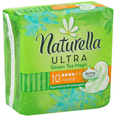 Прокладки гигиенические Green Tea Magic Normal, 10 шт. Naturella, Ultra