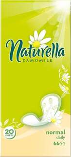 Прокладки ежедневные Camomile Normal, 20 шт. Naturella