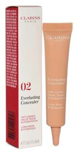 Консилер для лица 02 Light Medium, 12 мл Clarins, Everlasting