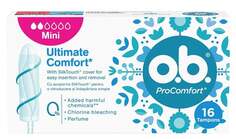 О.Б. ProComfort, Ultimate, мини-тампоны, 16 шт., OB O.B.