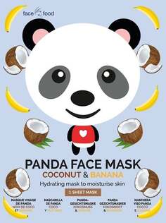 7th Heaven, Panda Face Mask увлажняющая тканевая маска Кокос и Банан 1шт