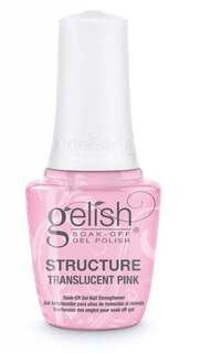 Структурный гель, укрепляющий слабую, мягкую ногтевую пластину Translucent Pink 15 мл Gelish, Gelish Harmony