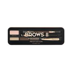 Многофункциональная палетка для макияжа бровей Profusion, Brows II Makeup Case