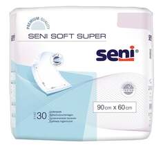 Прокладки гигиенические, 90х60 см, 30 шт. Seni, Soft Super