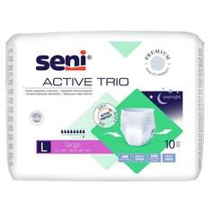 Впитывающие трусы Seni Active Trio, которые можно носить как нижнее белье, размер L, 10 шт. Seni