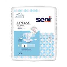 Подгузники Seni Optima Super S с регулируемым поясным ремнем, 10 шт.