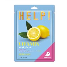 Маска для лица с витаминами, 25 мл Bergamo Help Sheet Mask