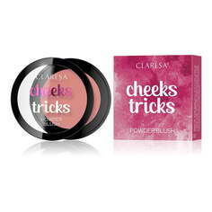 Румяна для щек Tricks 01 Charm 4г Claresa Pressed, Semilac