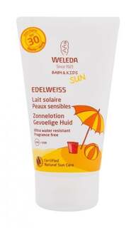 Солнцезащитный крем для чувствительной кожи 150 мл Weleda Baby &amp; Kids Sun Edelweiss