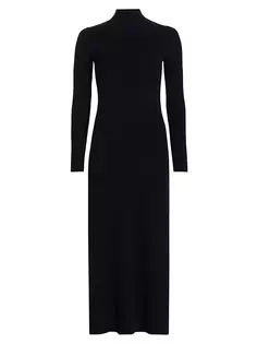 Платье макси с высоким воротником Tamara Mock Splendid, черный