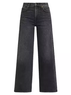 Укороченные джинсы Sofie с широкими штанинами Rag &amp; Bone, цвет marlene