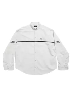 Спортивная рубашка оверсайз 3B Sports Icon Balenciaga, белый