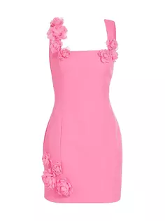 Мини-платье Тромпе Elliatt, розовый