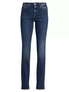 Детские джинсы с высокой посадкой Selma L&apos;Agence, цвет magnolia L'agence