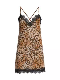 Сорочка Angela с леопардовым принтом In Bloom, цвет copper