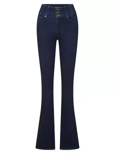 Расклешенные джинсы Беверли Veronica Beard, цвет rodeo rinse