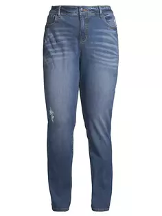 Джинсы скинни с высокой посадкой Slink Jeans, Plus Size, цвет arleth