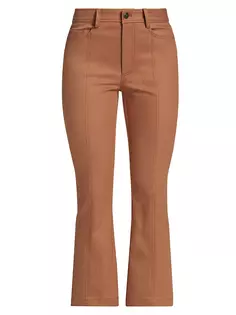 Укороченные брюки-клеш Shannon Cinq À Sept, цвет chestnut brown
