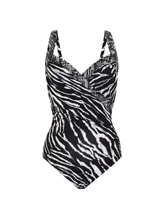 Сплошной купальник Tigre Sombre Sanibel Miraclesuit Swim, белый