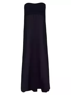 Платье макси без бретелек Davina Vix By Paula Hermanny, черный
