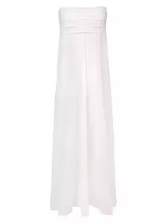Платье макси без бретелек Davina Vix By Paula Hermanny, цвет off white