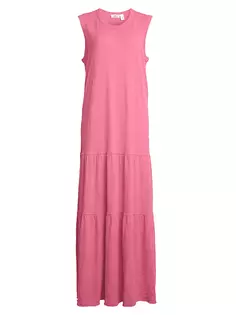 Многоярусное платье-ракушка Wilt, цвет azalea