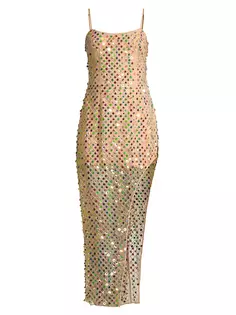 Платье миди с декором Cabana Elliatt, мультиколор