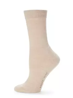 Шерстяные балансирующие носки Falke, цвет sand
