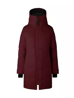 Пуховая парка Shelburne Canada Goose, цвет garnet stone