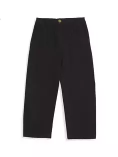 Легкие брюки для маленьких мальчиков и мальчиков Polo Ralph Lauren, черный