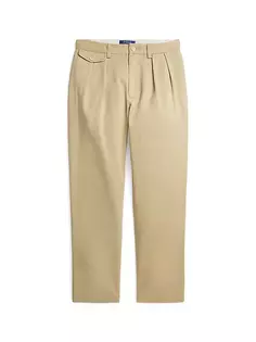 Саржевые брюки чинос для маленьких мальчиков и мальчиков Polo Ralph Lauren, цвет rl khaki