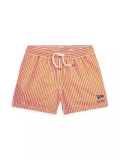 Полосатые плавки для маленьких мальчиков и мальчиков Polo Ralph Lauren, цвет club stripe