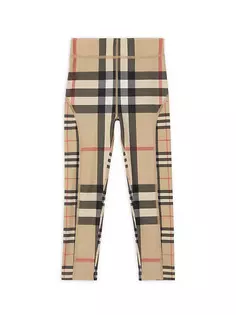 Леггинсы Isabella Archive с принтом Burberry, цвет archive beige check