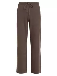Широкие брюки двойной вязки на кулиске Stellae Dux, цвет mocha